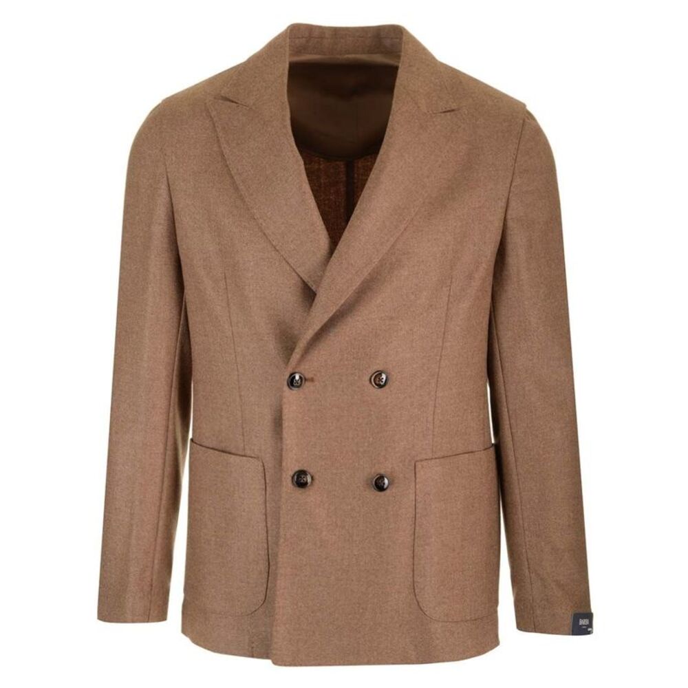 Barba Men Easy Double Breasted Jacket